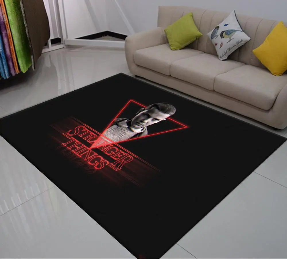 

Stranger Thing Rug 3D Print Carpet Hot Movie Floor Mat Living Room Floor Carpet Kids Bedroom Rugs Soft Carpets Outdoor Rug