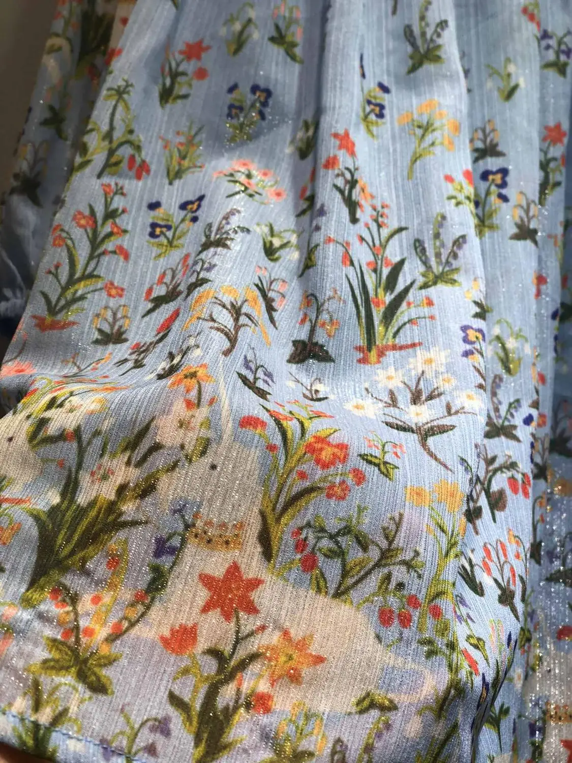 Платье для девочек с длинным рукавом цветочным принтом и единорогом праздничное