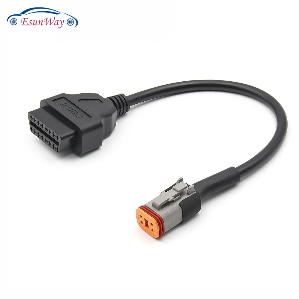 Адаптер OBD2 для мотоцикла Диагностический кабель Harley 4Pin | Автомобили и мотоциклы