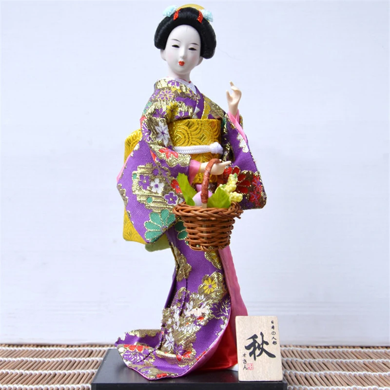 Японское кимоно кукла кукольная морепродукты мясо суши магазин ресторан