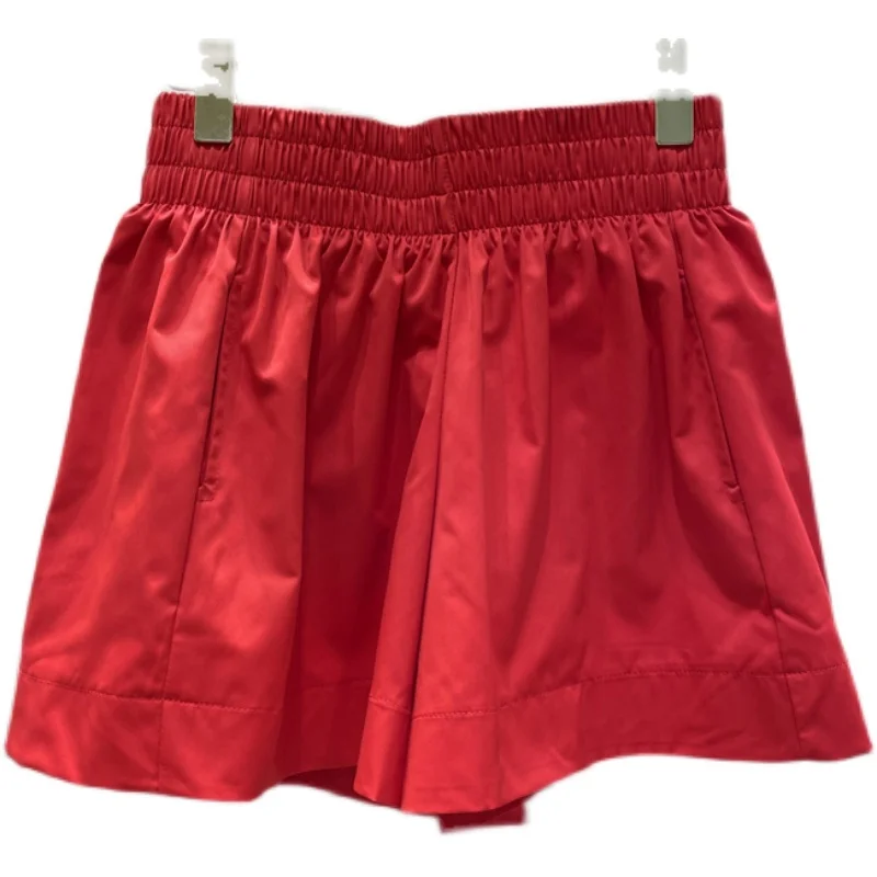 

2021 Summer Women's New Solid Color Fashion Elastic Waist Versatile Casual High Waist Wide Leg shorts Lightweight Underpants