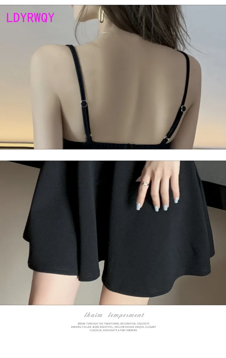 

Nightclub women's sexy low-cut lace stitching strap backless slim female technician dress Office Lady Sheath