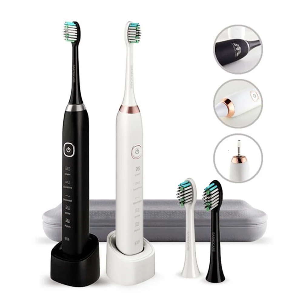 

6 шт. Сменные электрические зубные щетки, головки для Sarmocare S100/S200 Ultra sonic Sonic fit Digoo DG-YS11