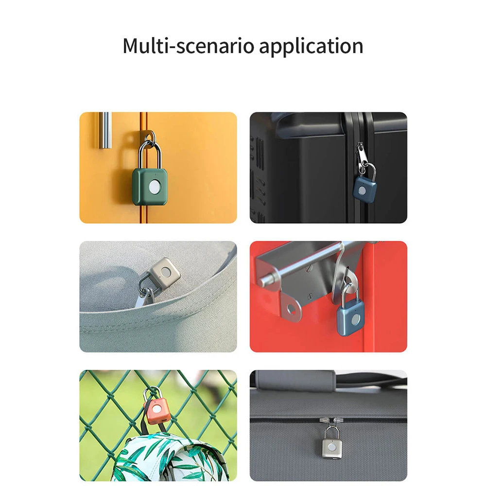 Xiaomi Mijia YD интеллигентая(ый) Умный Замок, работающий по отпечатку пальца замок отпечатков пальцев открытый умный дом путешествия офисный Сейф