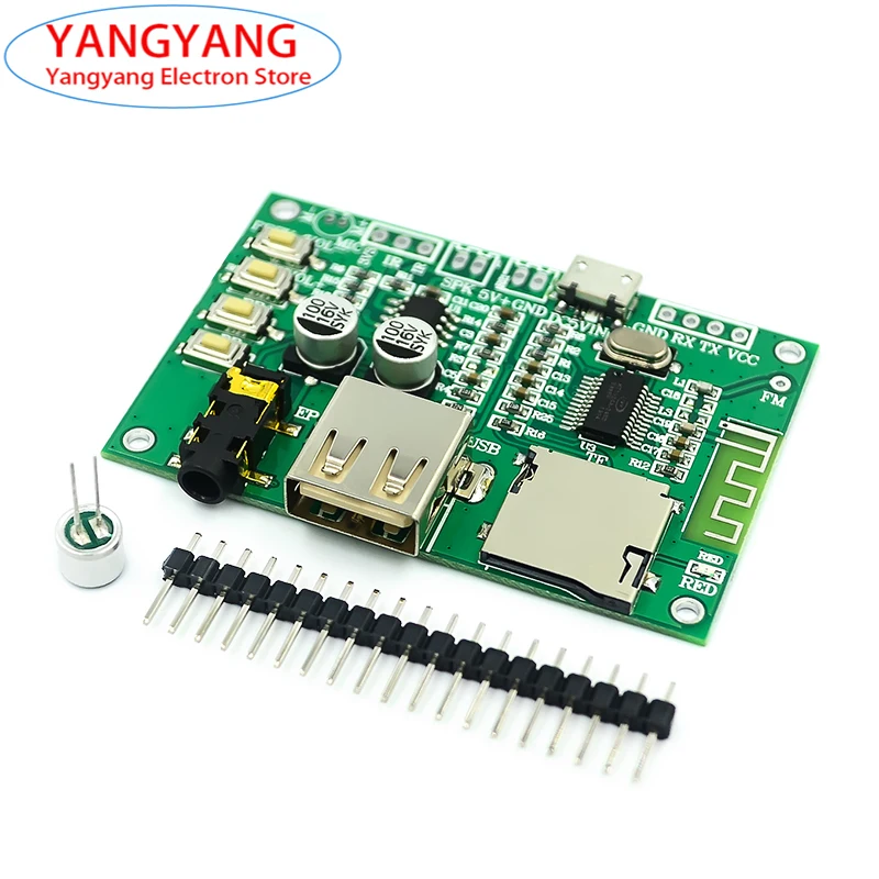 

New BT201 Dual Mode 5.0 Bluetooth Lossless Audio Power Amplifier Board Receiver Module TF Card U-Disk Ble Spp Serial Port Trans