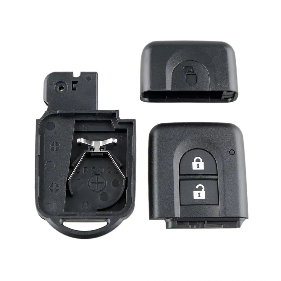 Car Key Shell Case 2 Buttons Smart Remote Fit for Nissan Micra X-Trail Qashqai Note Duke Juke Parthfinder | Автомобили и