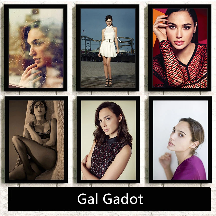 Настенная картина Gal Gadot фильм HD звезда домашний декор холст живопись искусство