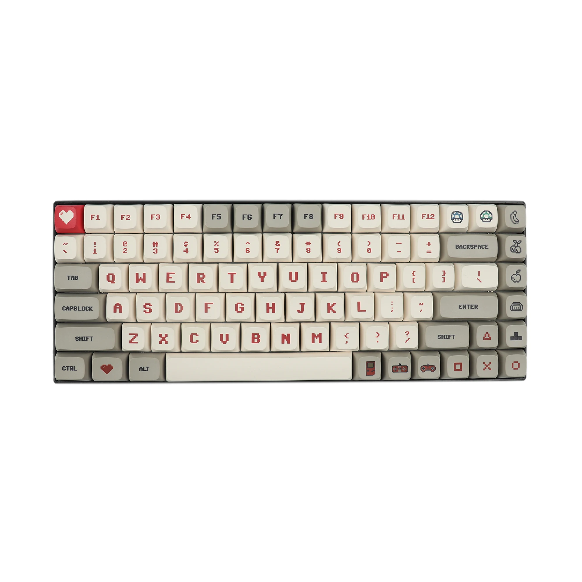 146 клавиши Gameboy Dye Sub ZDA PBT колпачок для ключей аналогичный XDA детской модели 104 87 61