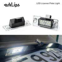 2pcs suber bright led license plate lights car accessories for audi a4 b5 limousine 5b avant a3 s3 8l facelift number plate lamp
