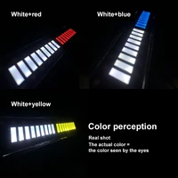 decorative light daynight time running lamp exterior accessories 3d car led car decoration lamp auto front grille light beacon