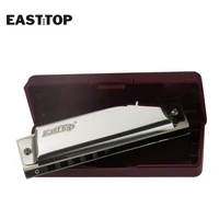 easttop t10 10 hole mouth organ blues harp harmonica musical instruments for beginner