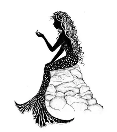 Русалка Фея прозрачные штампы для D ясный штамп или DIY Скрапбукинг дети забавное