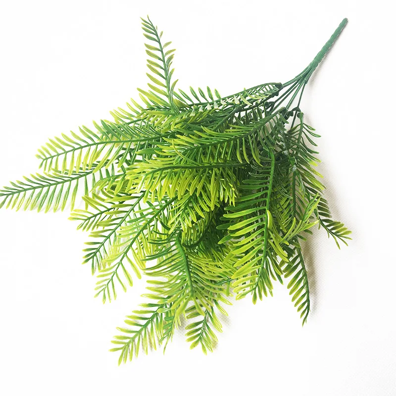 

Simulation Fern Artificial Plants Fake Leaves Decor Home Wall Garden Decoration Staff