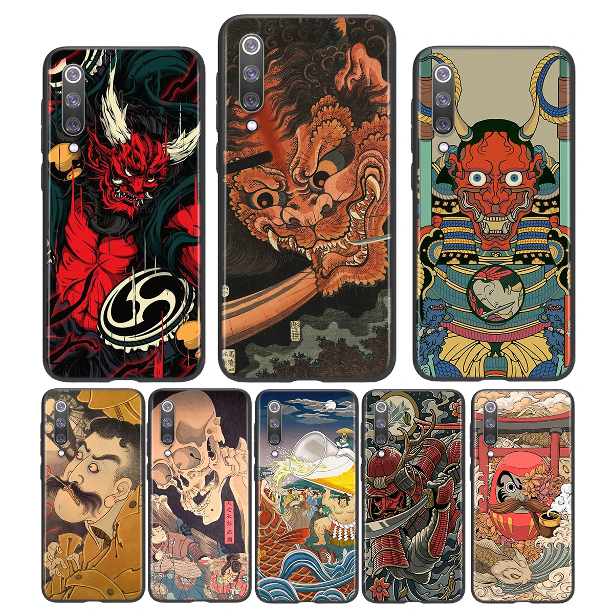 

Japanese Samurai For Xiaomi Poco X3 NFC M2 X2 F2 F3 C3 M3 F1 Pro Mi Play Mix 3 A3 A2 A1 Lite Soft Phone Case