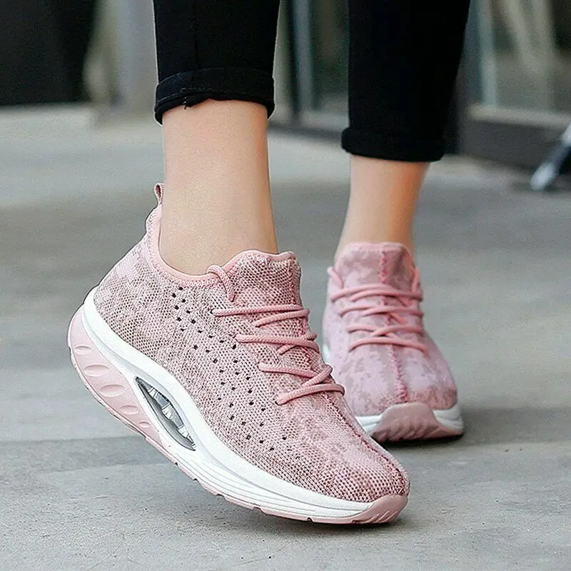 

Women Vulcanized Shoes Breathable Women Sneakers Non-slip Woman Shoes