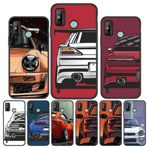 silicon case for tecno spark 6 go 2020 case for tecno spark 5 pro 6 air camon 15 7p funda tokyo jdm drift sports car phone cover free global shipping