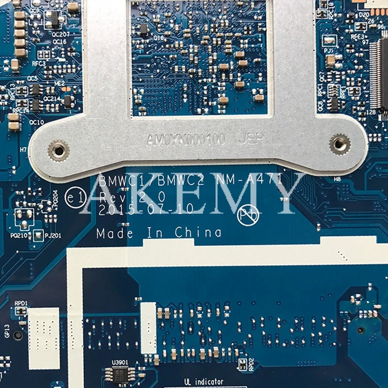 

NM-A471 motherboard For Lenovo 300-15IBR notebook motherboard DDR3 100% test work W/ 4 cores CPU Integrated Graphics
