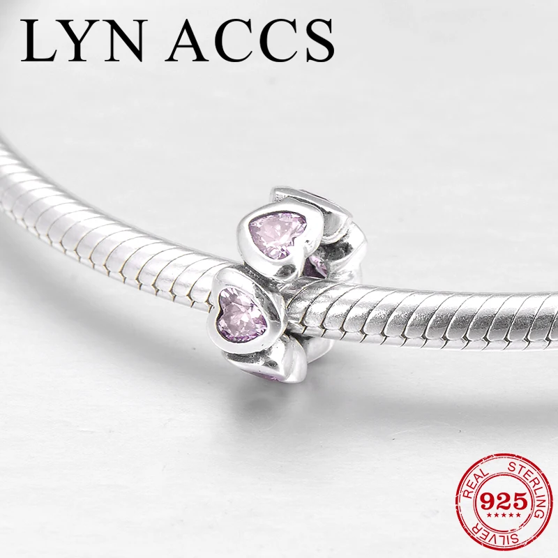 Круглые блестящие сердца подлинные искусственные Серебристые фиолетовые бусины