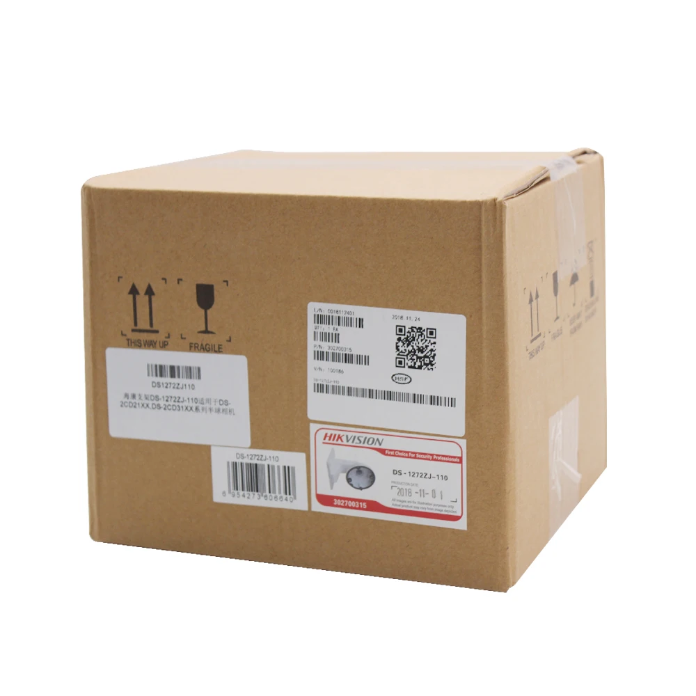Hikvision кронштейн DS 1272ZJ 110 наружное настенное крепление 2CD2143G0 I 2CD2163G0 2CD2183G0 2CD2185FWD I|camera