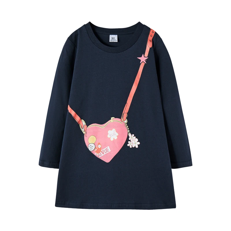 Детское платье с длинным рукавом для девочек Брендовые вечерние платья принцесс