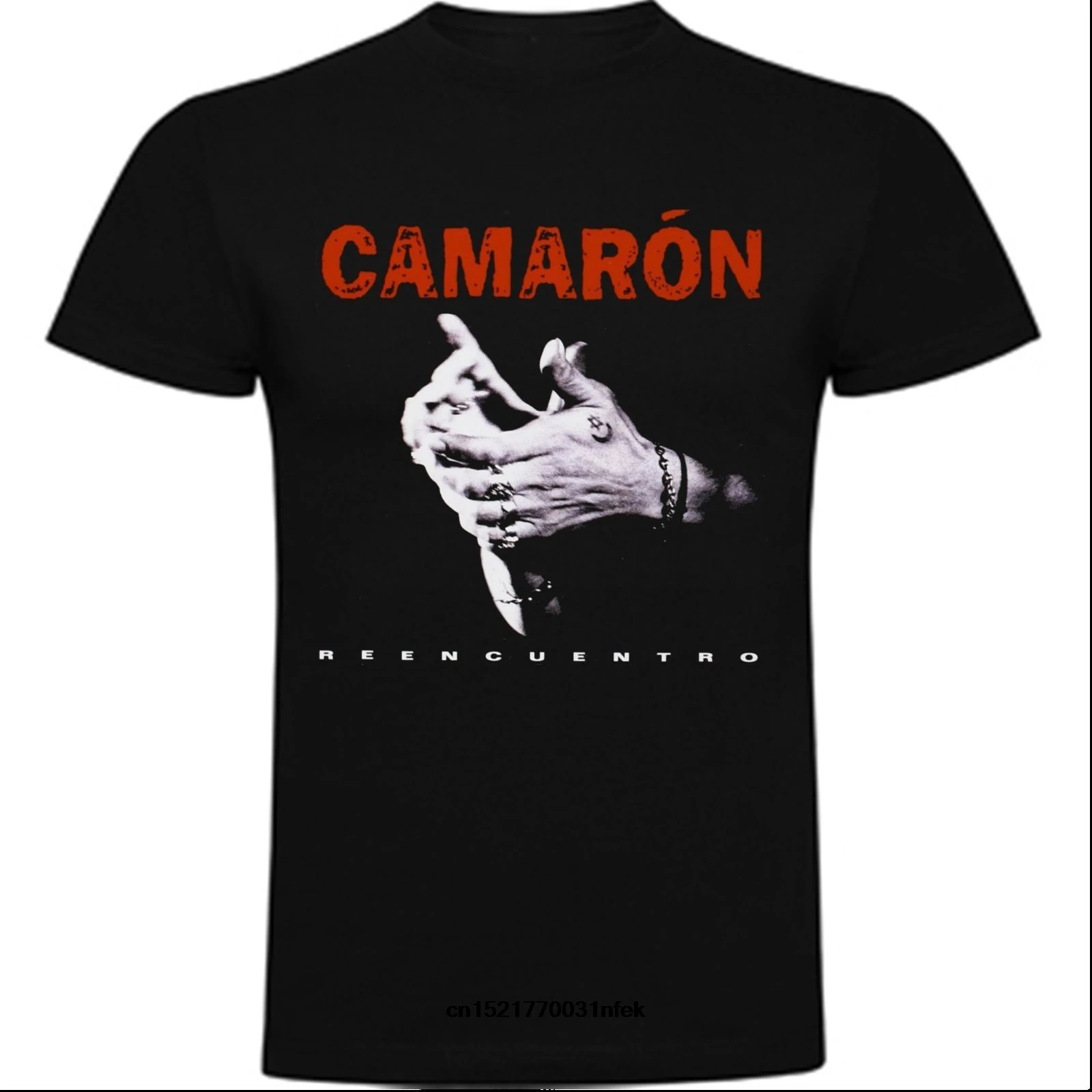 Мужская футболка забавная с надписью CAMARON DE LA REUNION FLACO новинка wo|Мужские футболки| |