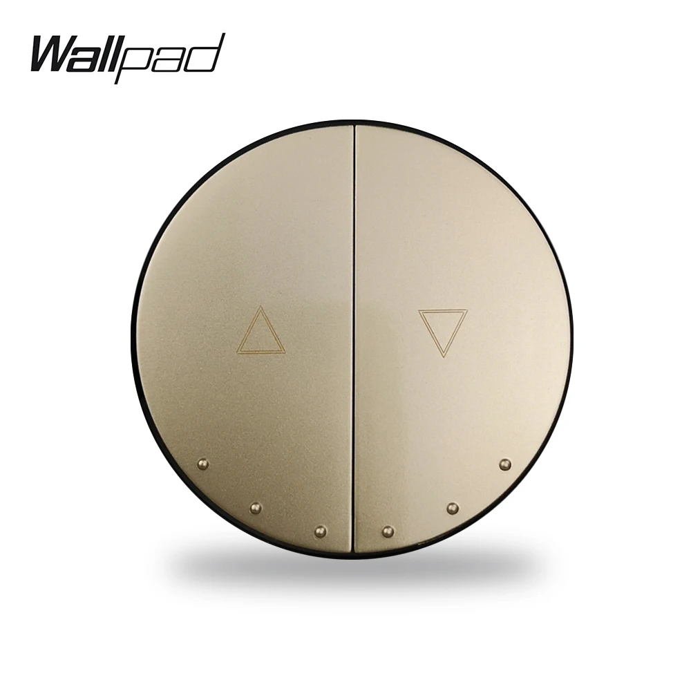 Wallpad L6 занавеска Мгновенный Переключатель роликовый двигатель модульный 5 цветов