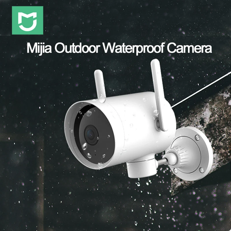 1080P из RU Depot Xiaomi наружный IP66 водонепроницаемый умный WIFI 270 угол 2K двойная антенна