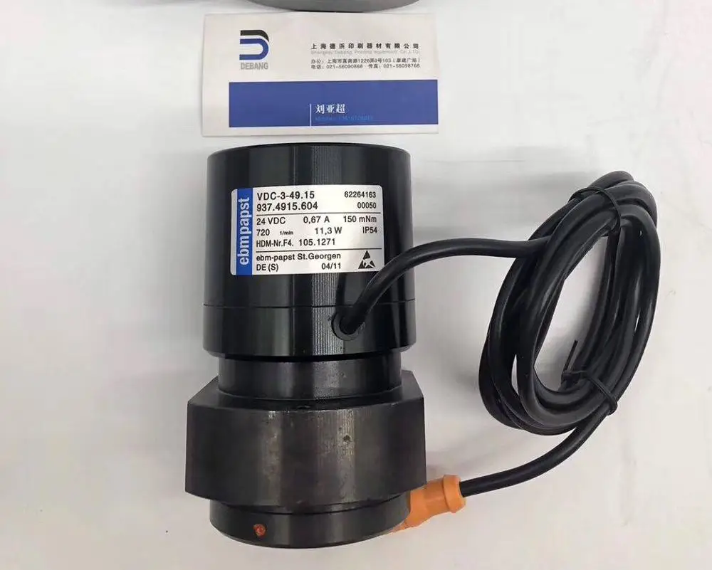 Бесплатная доставка F4.105.1271 приводной двигатель VDC 3 49.15 для Heidelberg офсетная