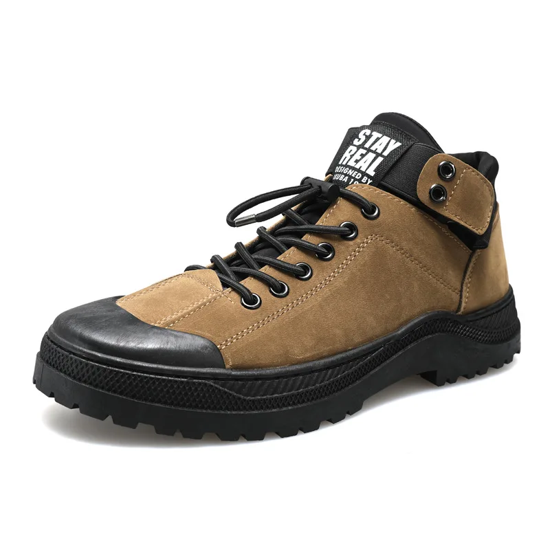 

Новинка 2021, рабочая одежда, ботинки Dr. Martens, мужская обувь, низкие ботинки в стиле ретро, короткие ботинки для пустыни, Уличная обувь для альпи...