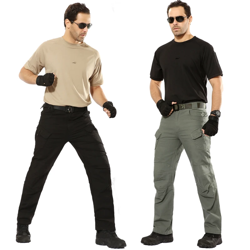 Мужские военные тактические брюки с несколькими карманами армейские походные