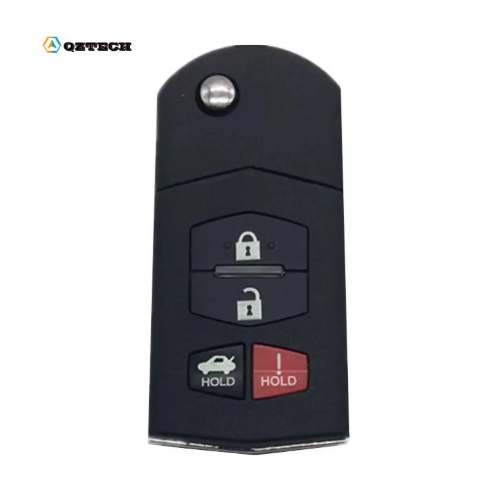 

QZTECH Mazda key shell Ma 3 Ma 6/ Ma 3/ Ma 6/M3/ M3/M6 folding remote control key refit replacement shell