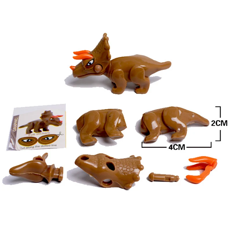 Юрский птеродактиль трицератопс маленький блок игрушки совместимые с Legoinglys