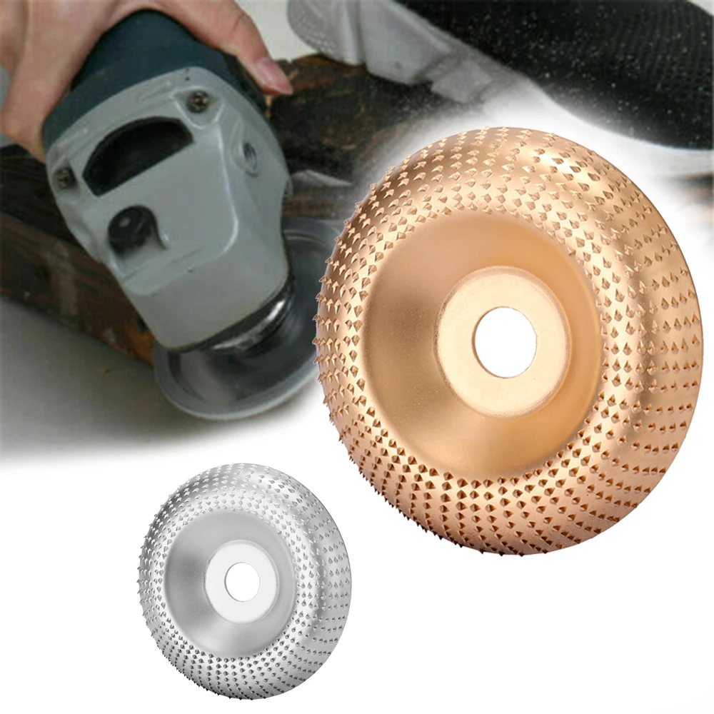 

Shaping Disc Grinding Wheel Sanding Carving Disc 105mm Tungsten Carbide Coating Bore For Angle Grinder Accessories