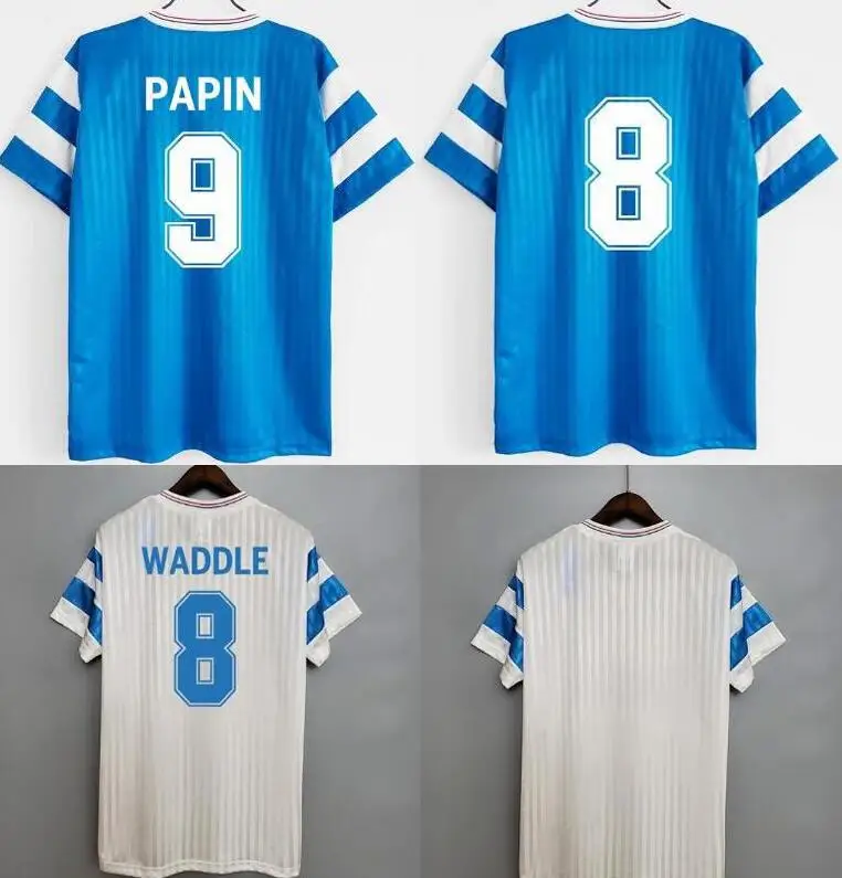 

Retro OM 1990/91 Waddle Papin Cantona Classic Shirts Vintage shirt