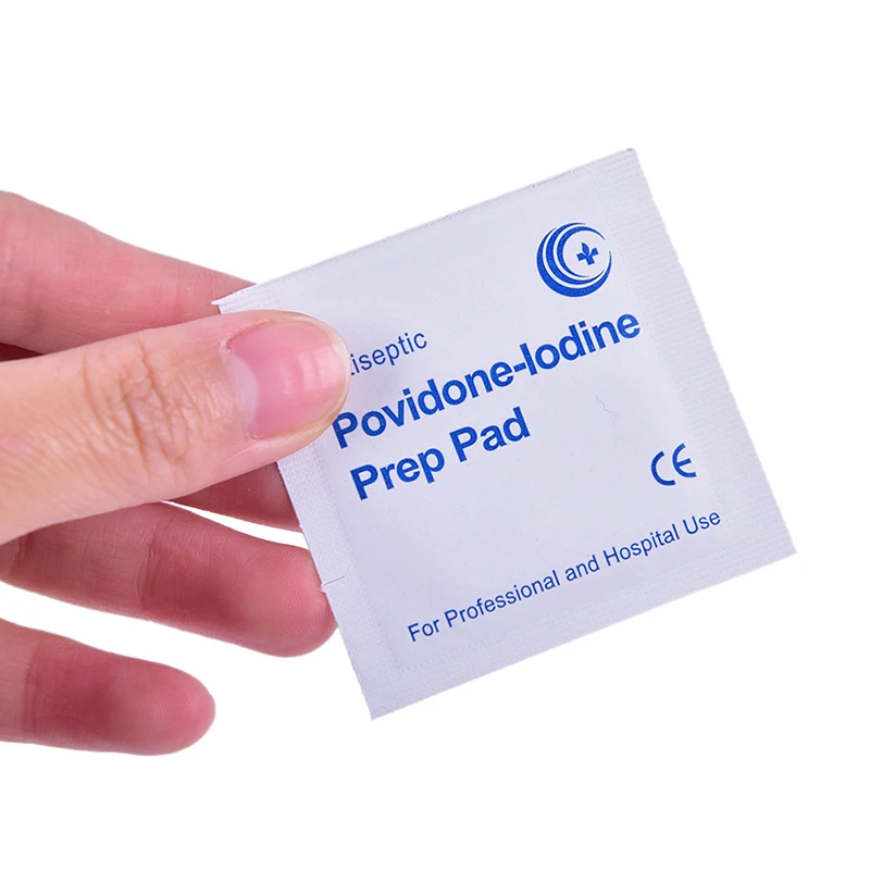 20 шт повидон йод влажные салфетки одноразовые пусковой площадки антисептик уход