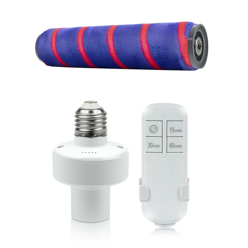 

Держатель для лампы с дистанционным управлением E26/E27, умная фотолампа с напольной роликовой щеткой для Dyson V6 DC58 V7 V8 V10 V11