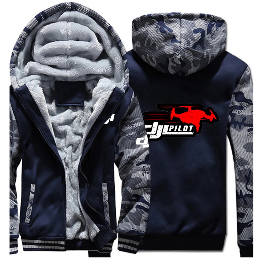 

Dji Mavic Pilot Logo 2021 New Custom Hoodies Men Print Zipper Jacket Sweatshirts Thicken Hoodie Coat Clothing Casual Sweatshirt