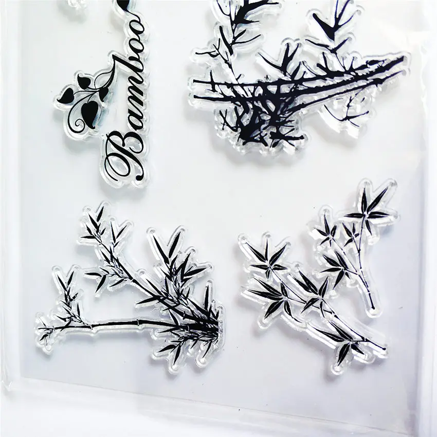 Штампы силиконовые прозрачные для скрапбукинга 11 х16 см | Дом и сад