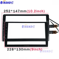 new touch for dsp android 10 px6 multimedia dvd video player gps navigation car radio touch screen sensor digitizer glass panel