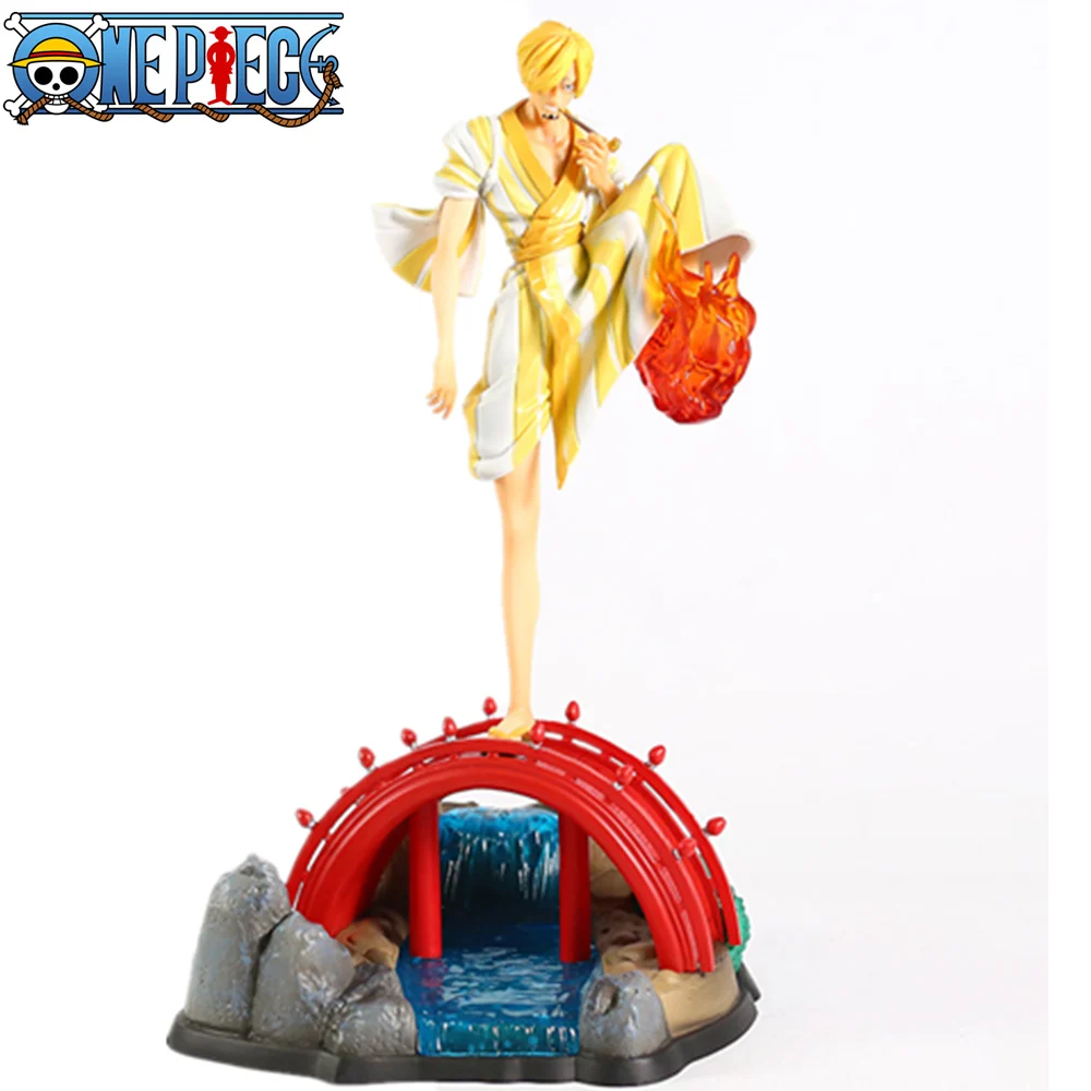 Фигурки героев вано кантри Vinsmoke Sanji игрушечные модели 300 мм игрушки статуэтка