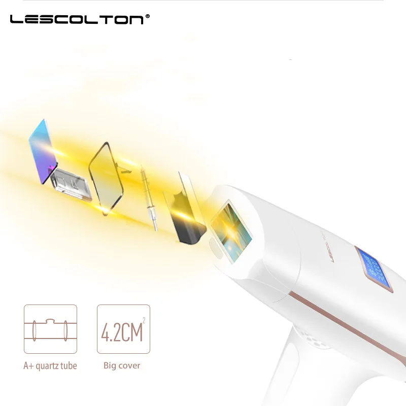 Фотоэпилятор лазерный Lescolton IPL с ЖК дисплеем 700000 импульсов|Эпиляторы| |