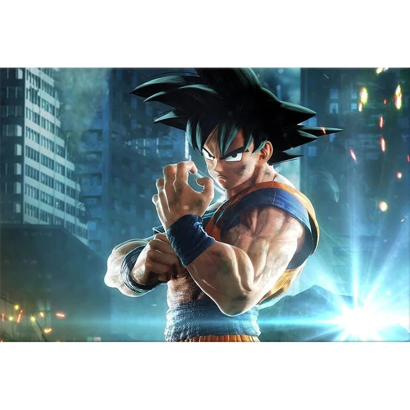 

PDMDOG Anime Goku картины для алмазной вышивки Алмазная вышивка крестиком Стразы мозаичная живопись Настенная Наклейка для кровати