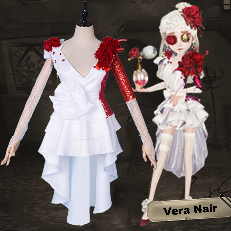 Костюм для косплея персонажа игры вера Наир милый малиновый парфюмерный костюм