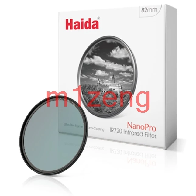 

nanopro mc IR 720nm Infrared Infra-Red Filter waterproof optical glass for 58 62 67 72 77 82 95 105 mm dslr Camera lens