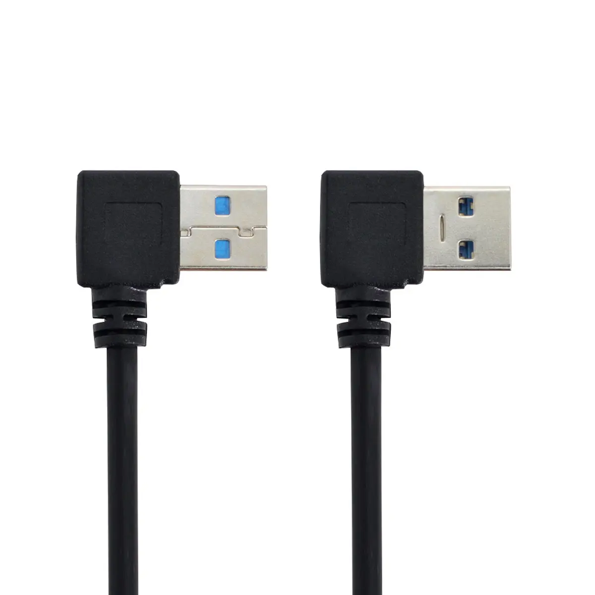 20 см 50 USB 3 0 тип A папа 90 градусов левый угловой к Тип правый удлинитель|Кабели передачи данных| |