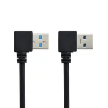 20 см 50 USB 3 0 тип A папа 90 градусов левый угловой к Тип правый