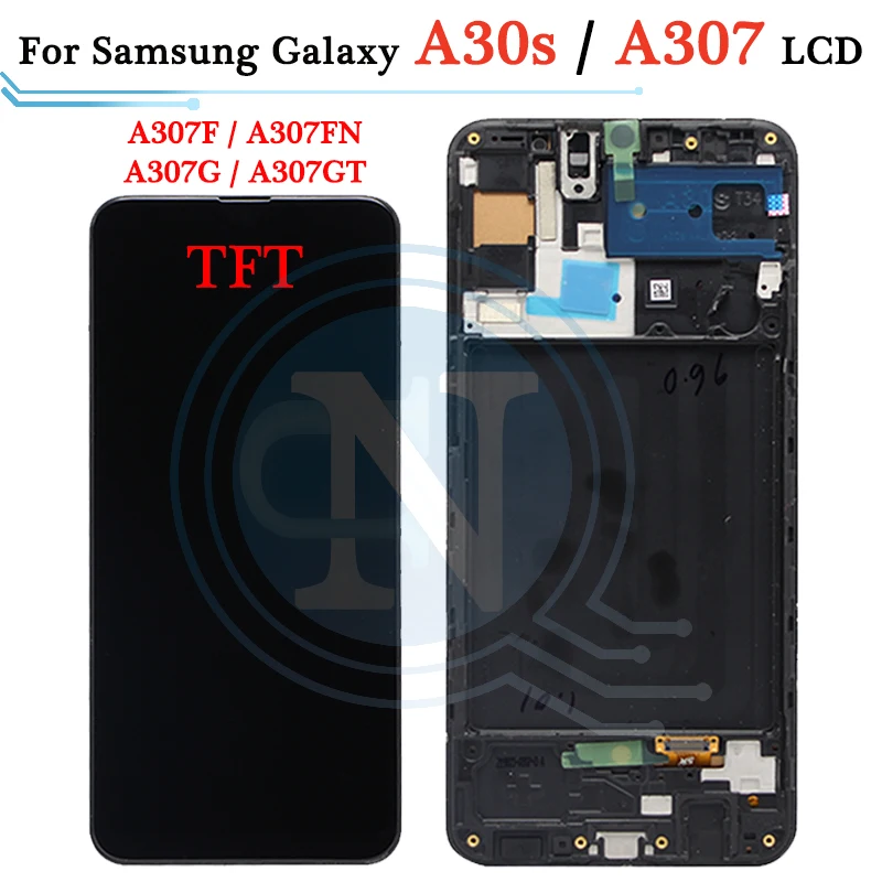 ЖК дисплей TFT 6 4 дюйма для Samsung Galaxy A30S сенсорный экран с дигитайзером в сборе A30s A307