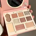 Беличьи арахисовые тени для век, 10 цветов, молочный чай, не снимает макияж, матовая перламутровая вспышка, деньги для студентов, цвет земли, Dail