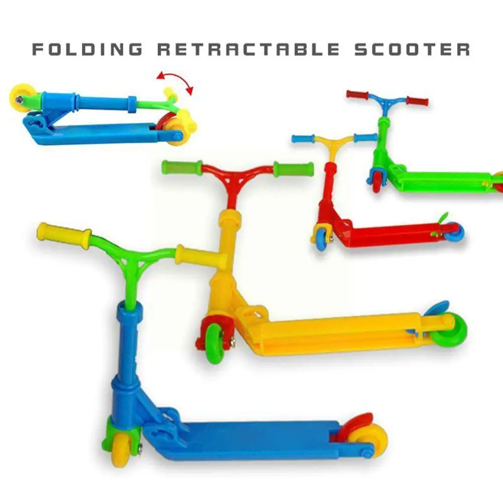 

Finger Scooter Bicycle Toys Plastic Mini Simulation Gift Toy Fingerboard Bike Skateboard Educational Car Two Children's Whe I1W5