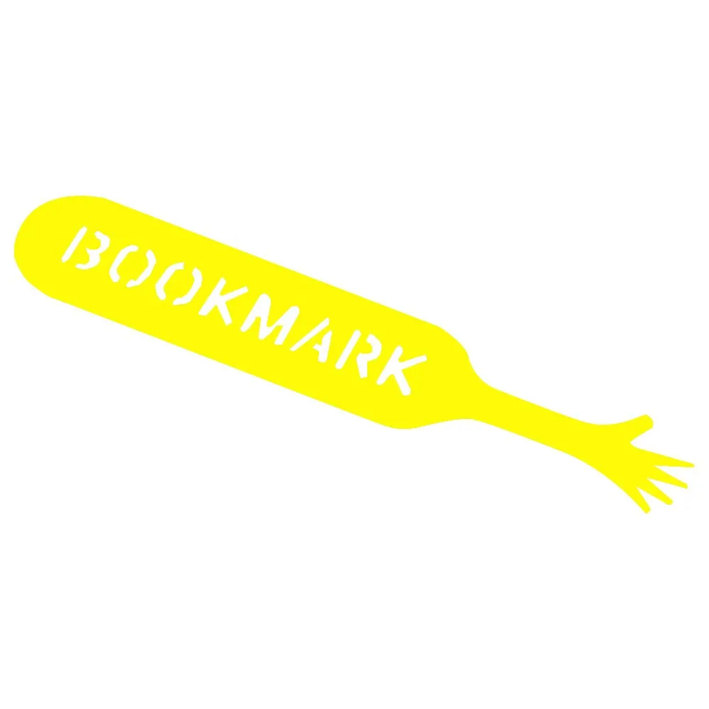 Забавные закладки из ПВХ 4 шт. подставка для книг канцелярские товары новинка